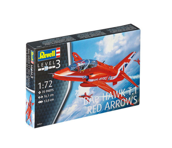 Revell Plastic Model BAe HAWK T.1 RED ARROWS 1:72