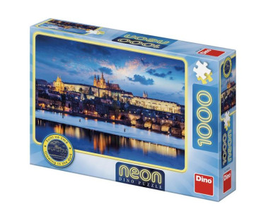 Dino Neon Puzzle 1000 pc Prague