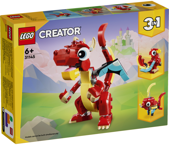 LEGO Creator Punane draakon