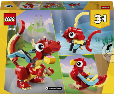 LEGO Creator Punane draakon