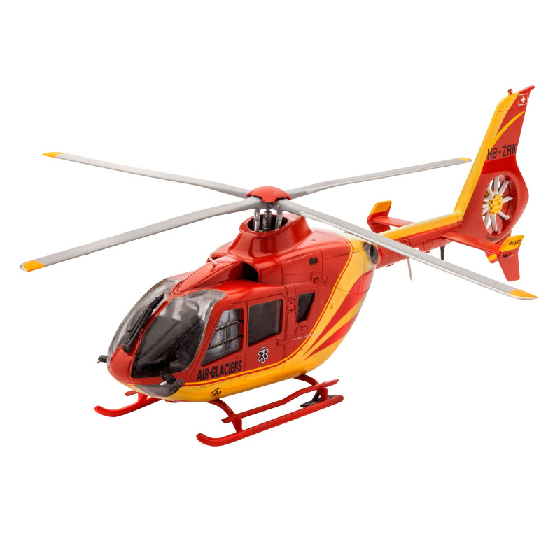 Revell liimitav mudel Airbus helikopter EC135 AIR-GLACIERS 1:72