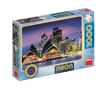 Dino Neon Puzzle 1000 pc Sydney