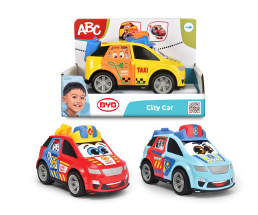 Dickie Toys ABC BYD City Car 3 Different