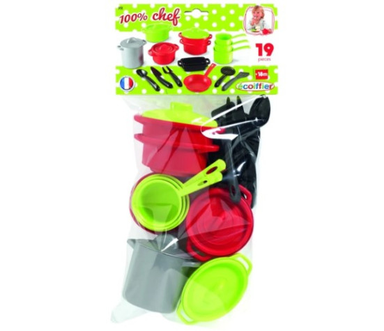 Ecoiffier kitchenware set