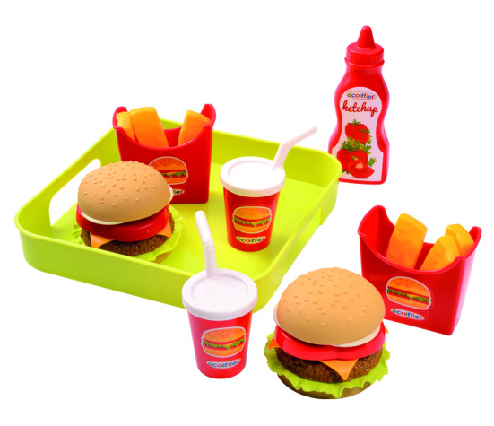 Ecoiffier Hamburger Kit