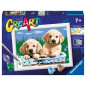 Ravensburger Paint by Numbers Cute Puppies