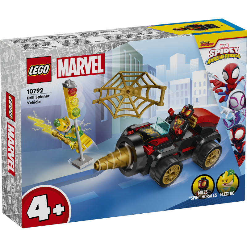 LEGO Spidey Drill Spinner Vehicle