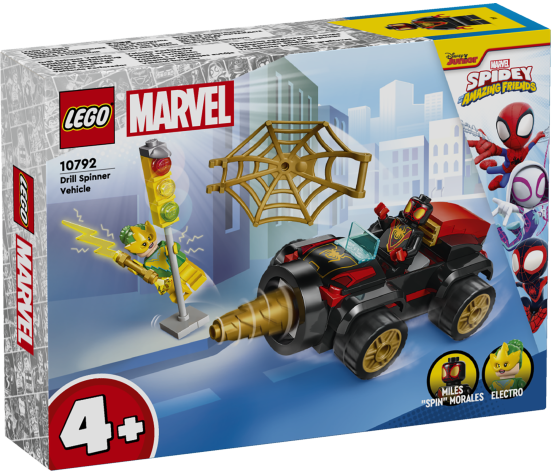 LEGO Spidey Drill Spinner Vehicle