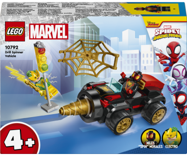 LEGO Spidey Drill Spinner Vehicle