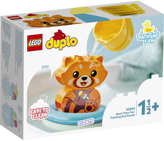 LEGO DUPLO vannimänguasi Ujuv punane panda