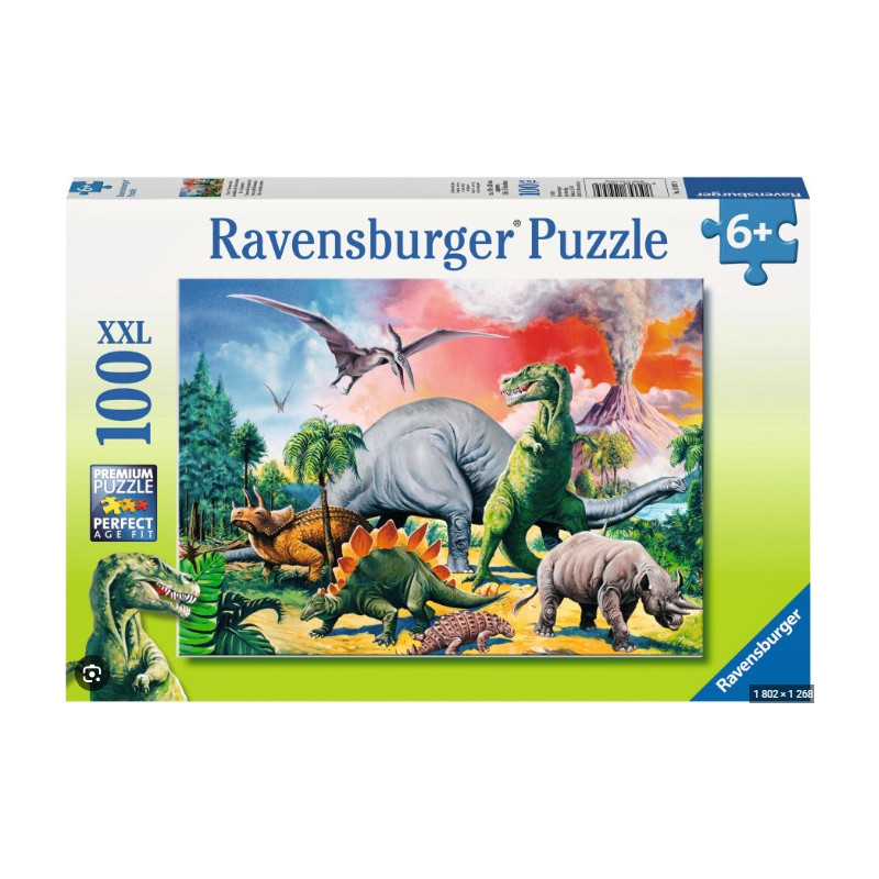 Ravensburger Puzzle 100 pc Dinosaurs