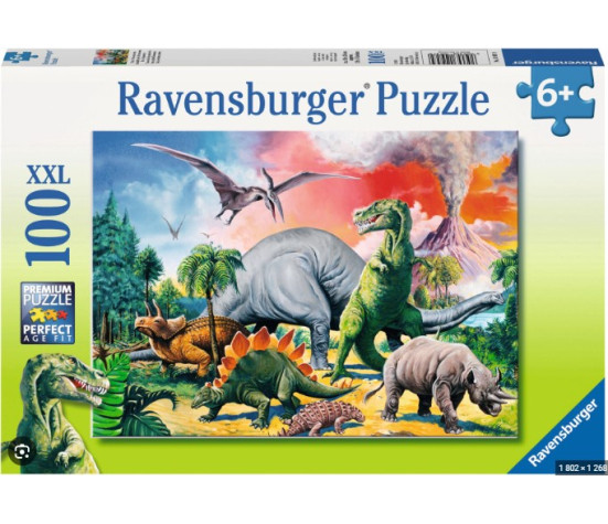 Ravensburger Puzzle 100 pc Dinosaurs