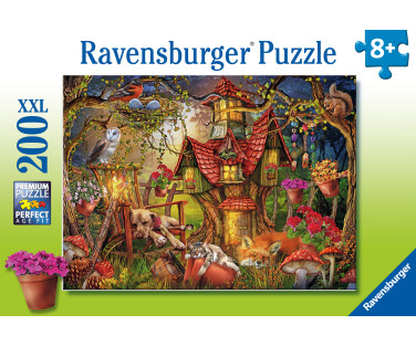 Ravensburger Puzzle 200 pc Forest House