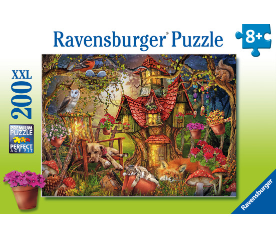 Ravensburger Puzzle 200 pc Forest House