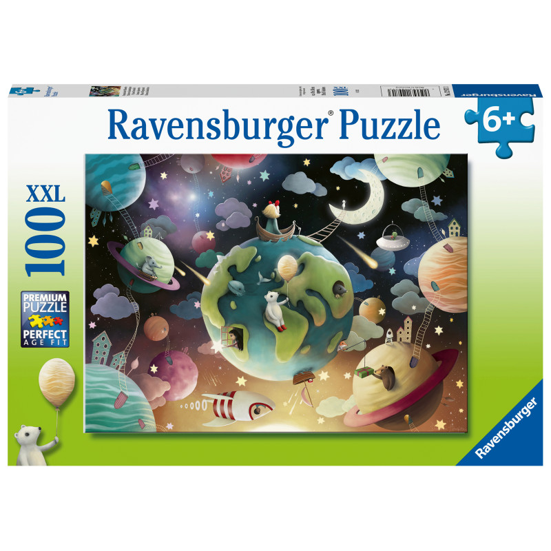 Ravensburger pusle 100 tk Planeedid