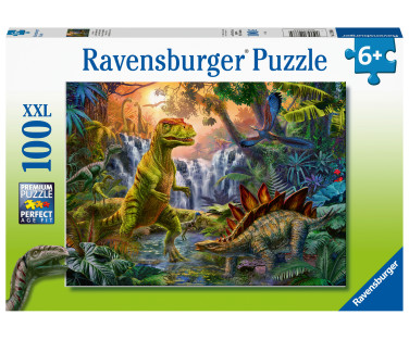 Ravensburger pusle 100 tk Dinosaurus Oasis