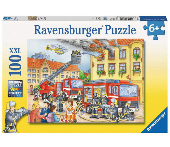 Ravensburger pusle 100 tk Tuletõrje osakond