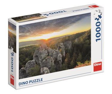 Dino pusle 1000 tk Mäed