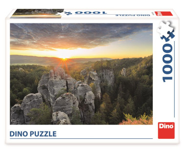 Dino Puzzle 1000 pc Rocky Mountains