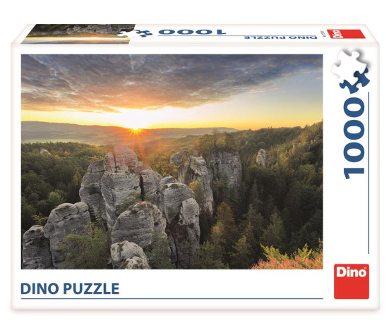 Dino Puzzle 1000 pc Rocky Mountains