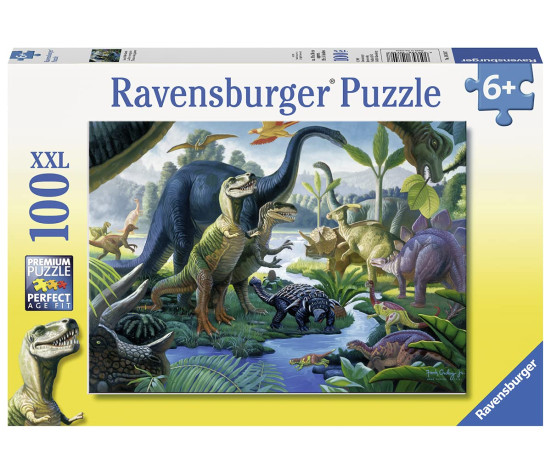 Ravensburger pusle 100 tk Dinosaurused