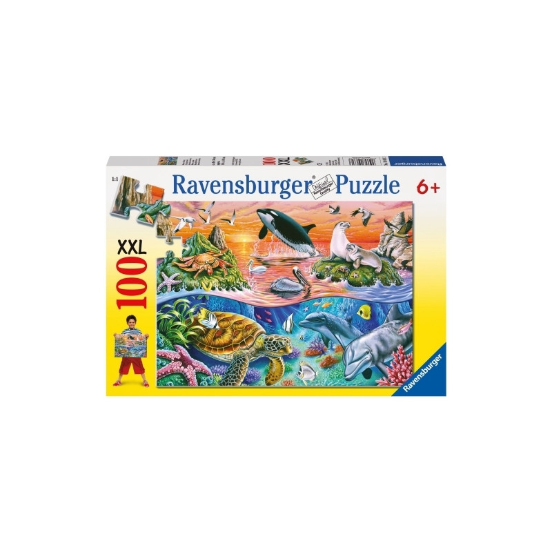 Ravensburger Puzzle 100 pc Beautiful Ocean