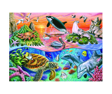 Ravensburger Puzzle 100 pc Beautiful Ocean