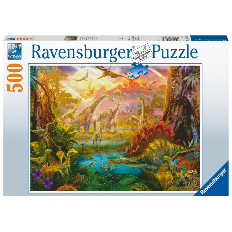 Ravensburger pusle 500 tk Dinosauruste maa