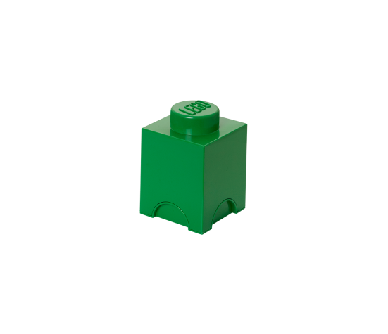 LEGO Storage Brick 1 Green