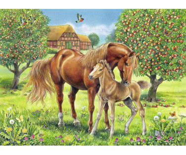 Ravensburger Puzzle 100 pc Horses