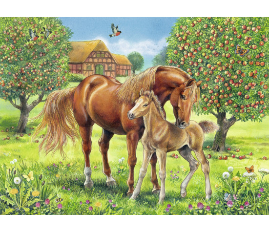 Ravensburger Puzzle 100 pc Horses