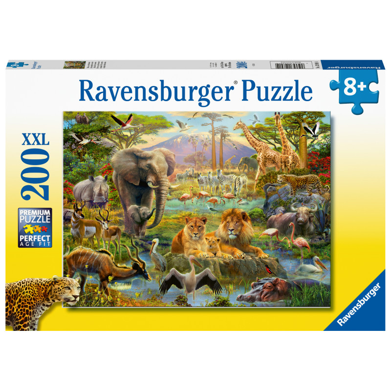 Ravensburger pusle 200 tk Savanniloomad