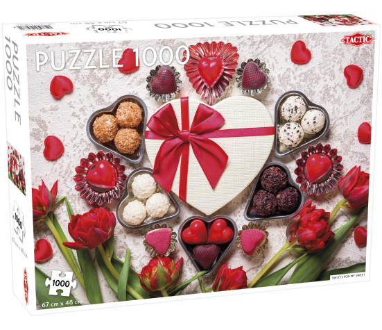 Tactic Puzzle 1000 pc Sweets