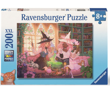 Ravensburger pusle 200 tk Nõiutud raamatukogu