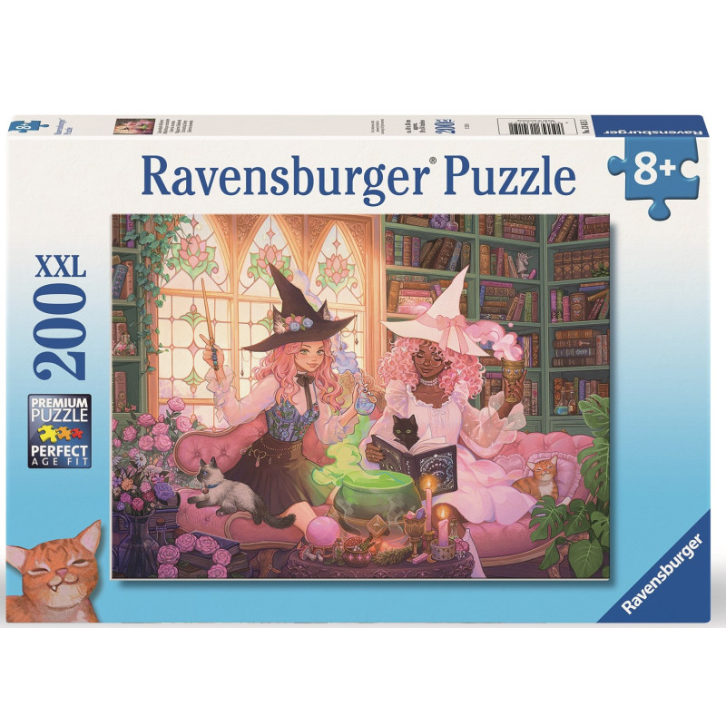 Ravensburger pusle 200 tk Nõiutud raamatukogu