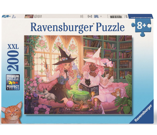 Ravensburger pusle 200 tk Nõiutud raamatukogu