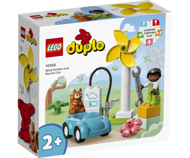 LEGO DUPLO Tuuleturbiin ja elektriauto