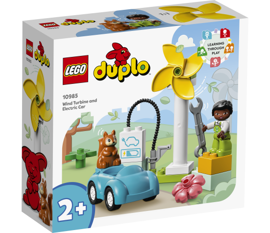 LEGO DUPLO Tuuleturbiin ja elektriauto