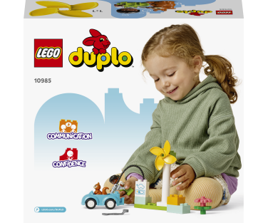 LEGO DUPLO Tuuleturbiin ja elektriauto