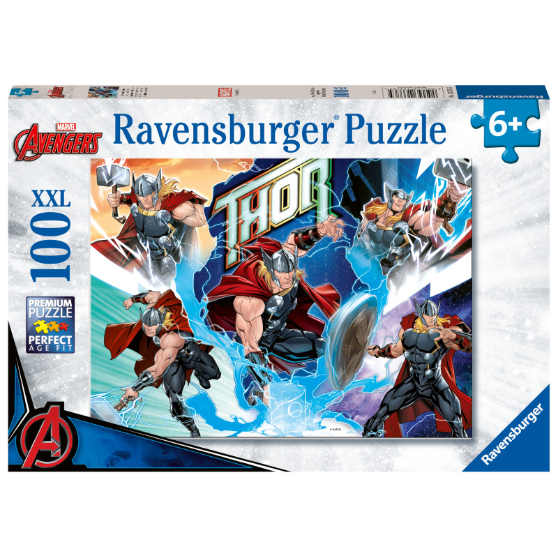 Ravensburger pusle 100 tk Võimas Thor