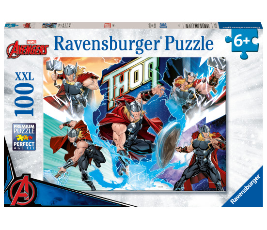 Ravensburger puzzle 100 pc The Mighty Avenger Thor