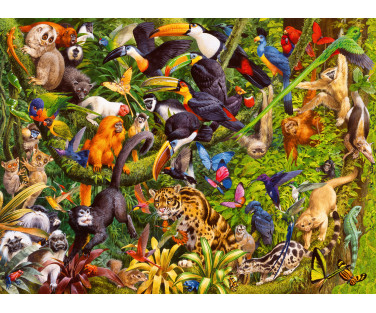 Ravensburger Puzzle 200 pc Tropical Rainforest