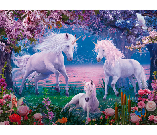 Ravensburger Puzzle 100 pc Unicorns