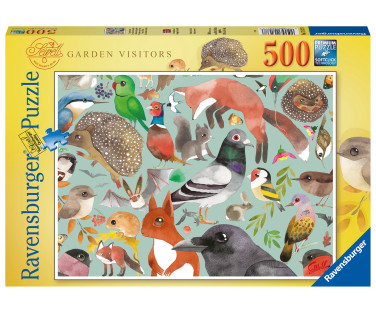 Ravensburger Puzzle 500 pc Garden Guests