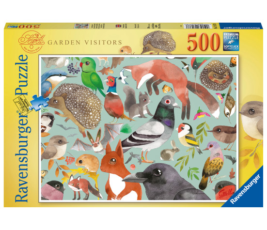 Ravensburger Puzzle 500 pc Garden Guests