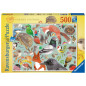 Ravensburger Puzzle 500 pc Garden Guests