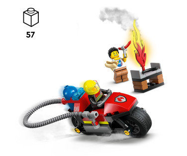 LEGO City Fire Rescue Motorcycle