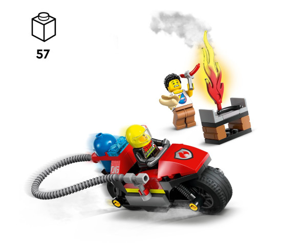 LEGO City Fire Rescue Motorcycle