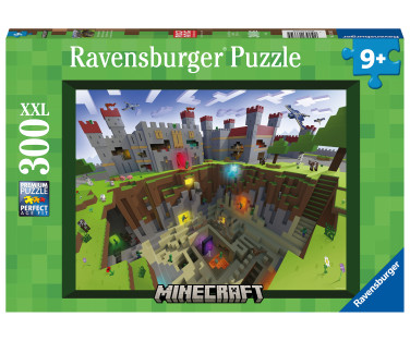 Ravensburger pusle 300 tk Minecrafti maalõhe