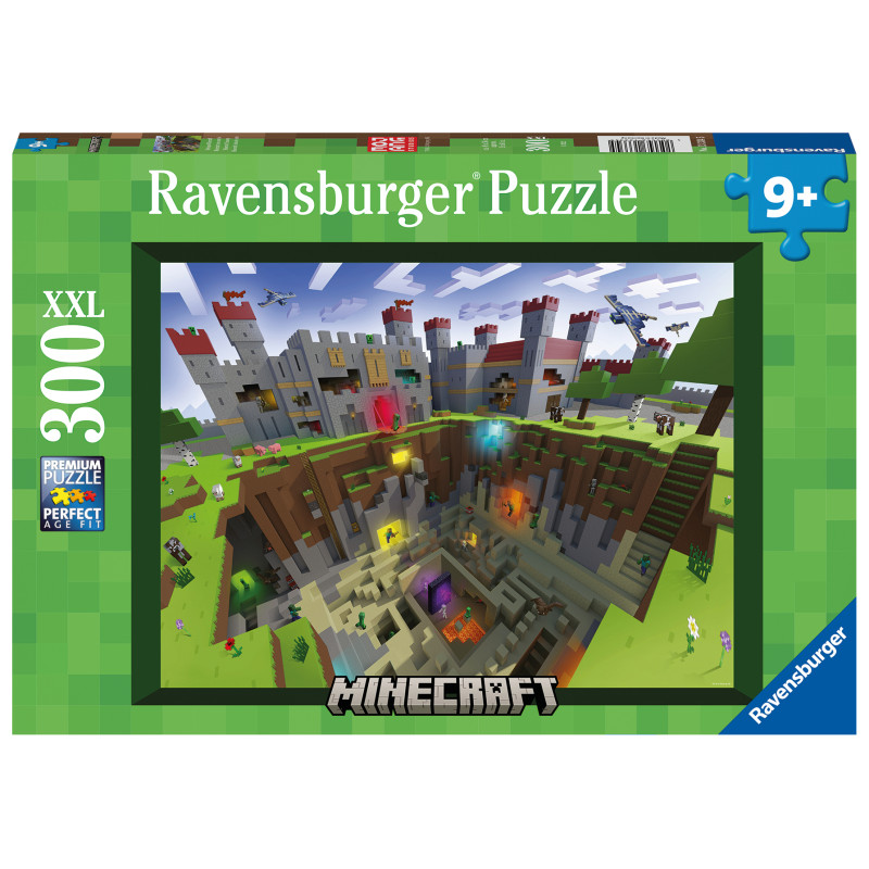 Ravensburger pusle 300 tk Minecrafti maalõhe